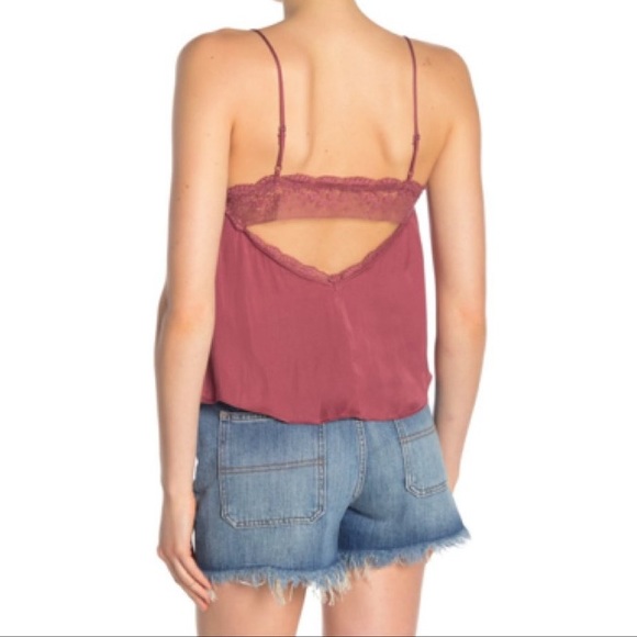 NEW! $48 Intimately FREE PEOPLE Beyond Me Cami XS Deep Red - Picture 9 of 11